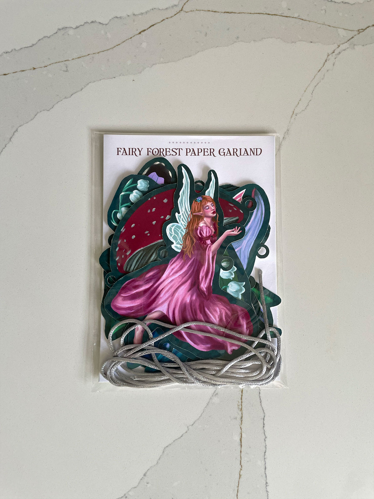 Fairy Forest Illustrated Paper Garland