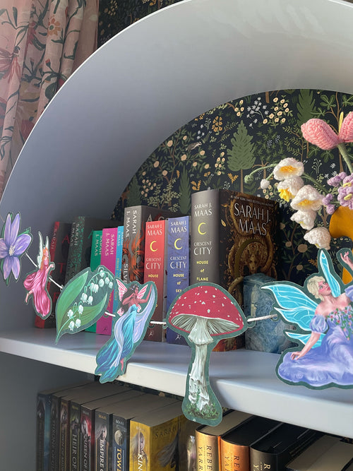 Fairy Forest Illustrated Paper Garland