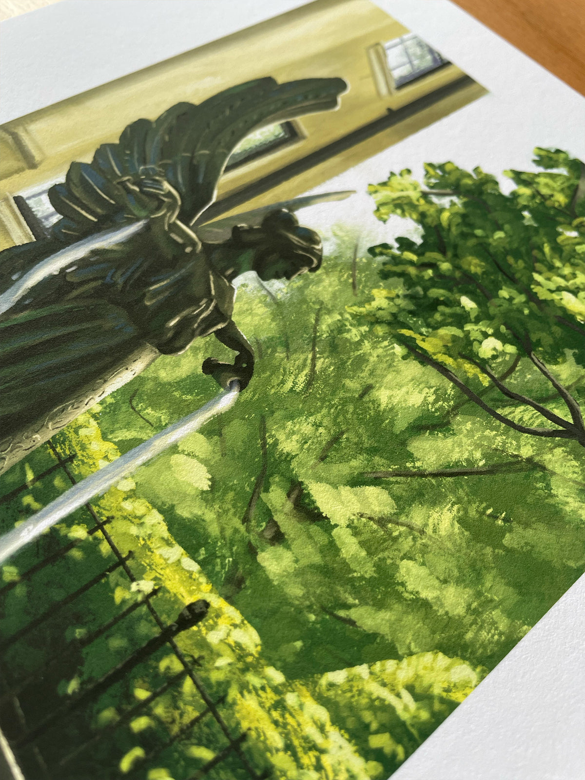 Fountain Angel — Fine Art Print