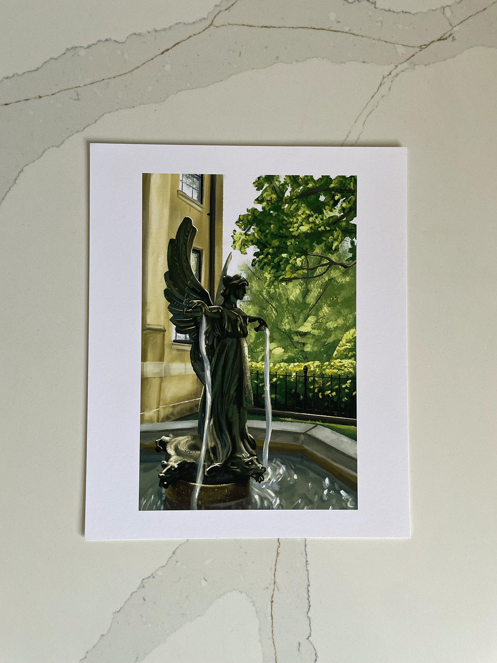 Fountain Angel — Fine Art Print