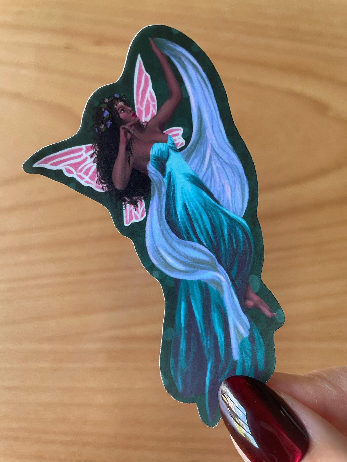 Hydrangea Fairy — Sticker