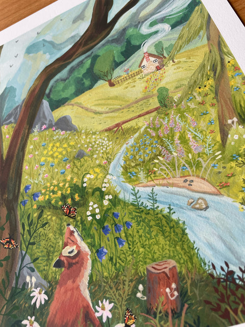 In the Meadow — Fine Art Print