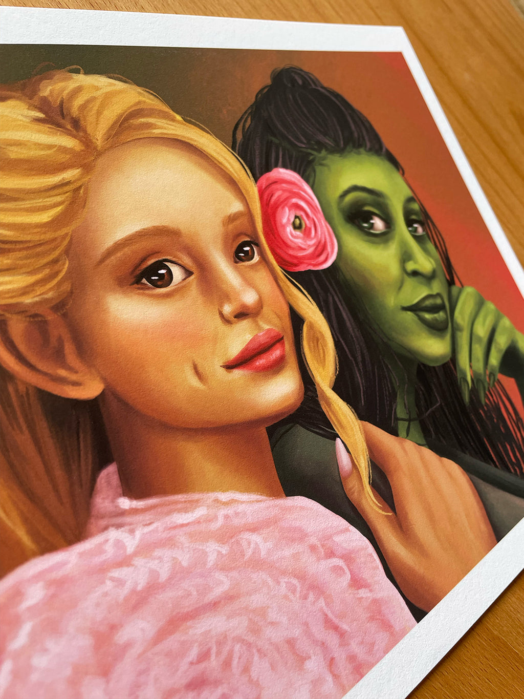 Pink Goes Good with Green — Fine Art Print