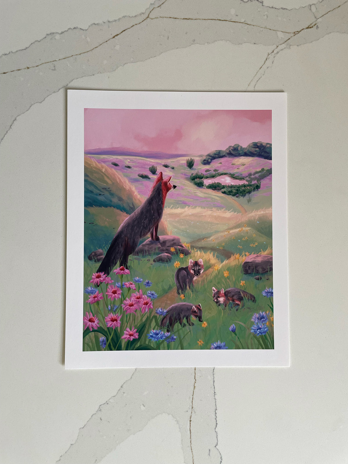 Sunrise Blooms — Fine Art Print
